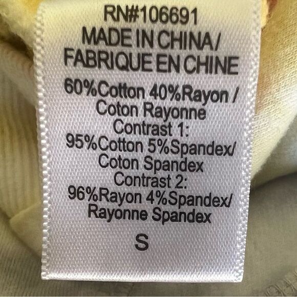 Young Fabulous & Broke Tie Dye Sweatshirt Top S - Picture 6 of 7